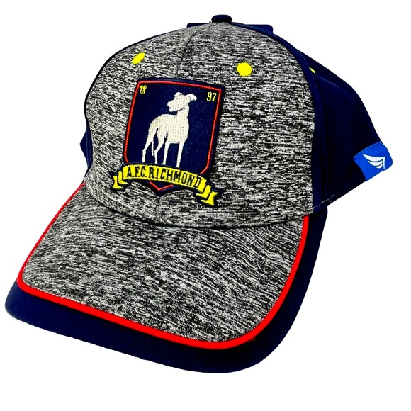 TED LASSO AFC Richmond Football Soccer Trucker Hat‎ Baseball Cap NWT Blue Apple - Picture 1 of 6
